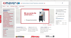 Desktop Screenshot of fjmayer.at
