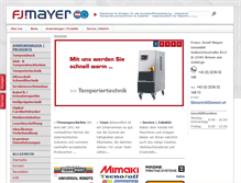 Tablet Screenshot of fjmayer.at